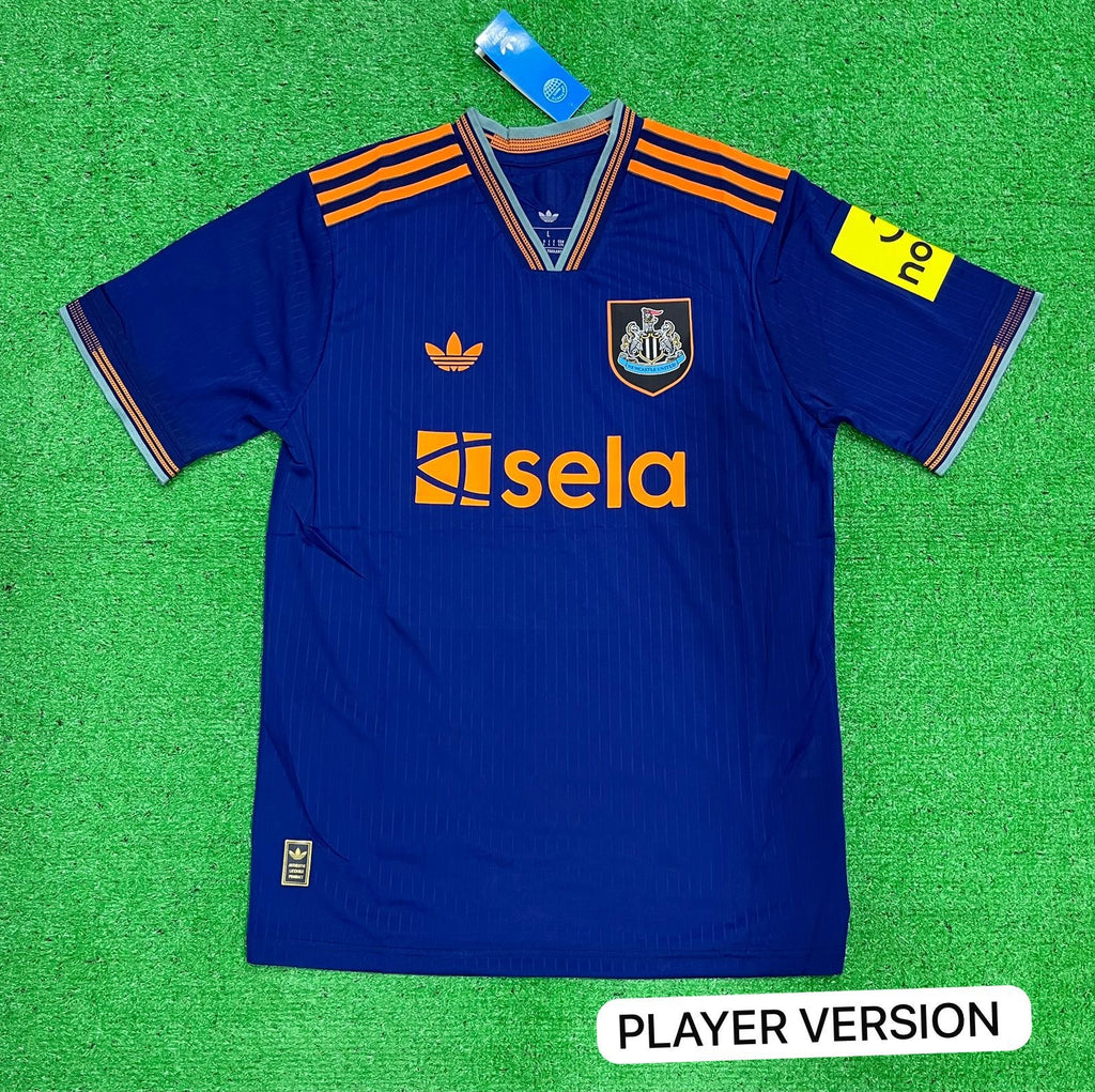 Newcastle United FC 2025/26 away player version jersey
