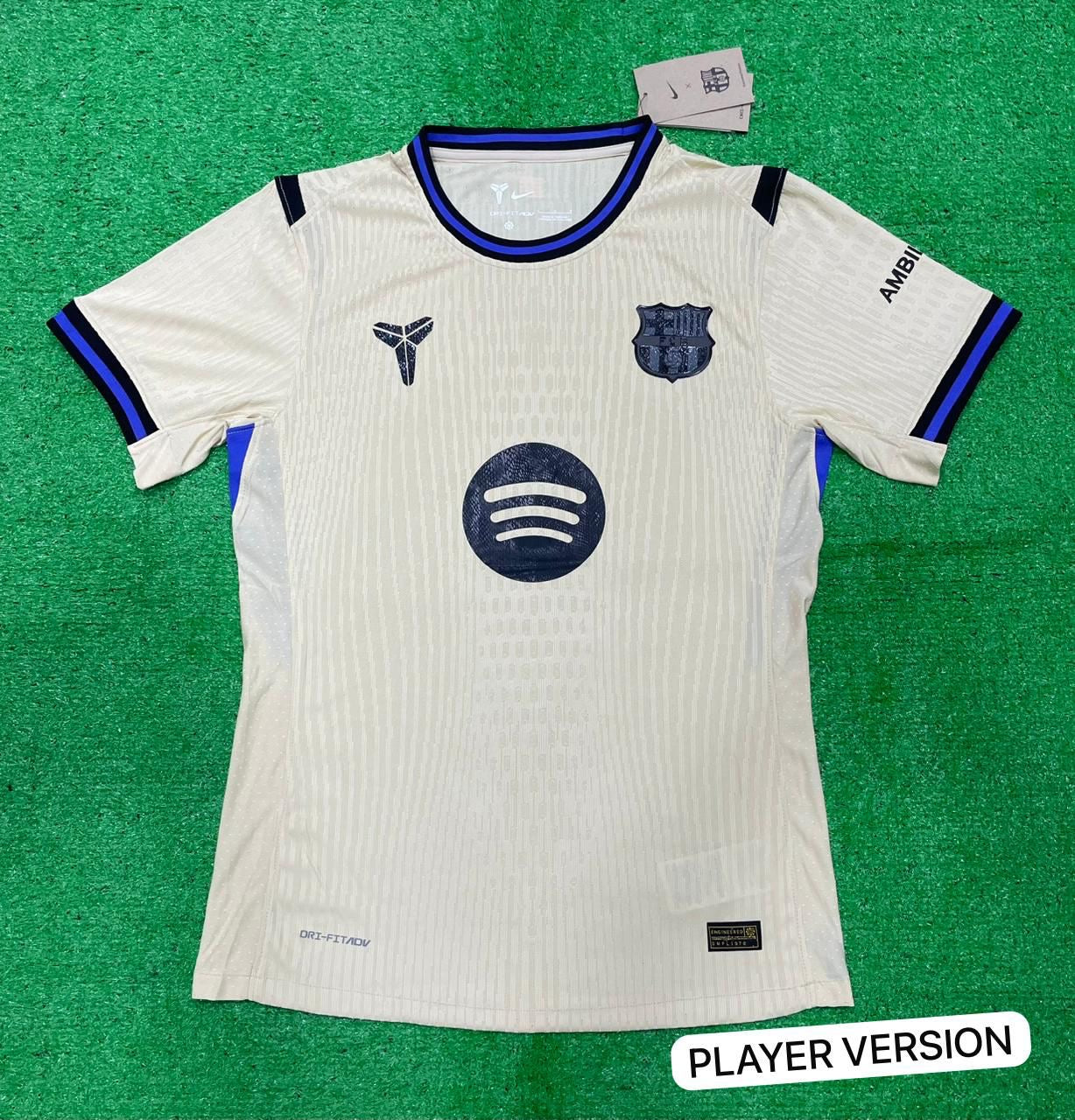 FC Barcelona 2025-26 Away player version jersey