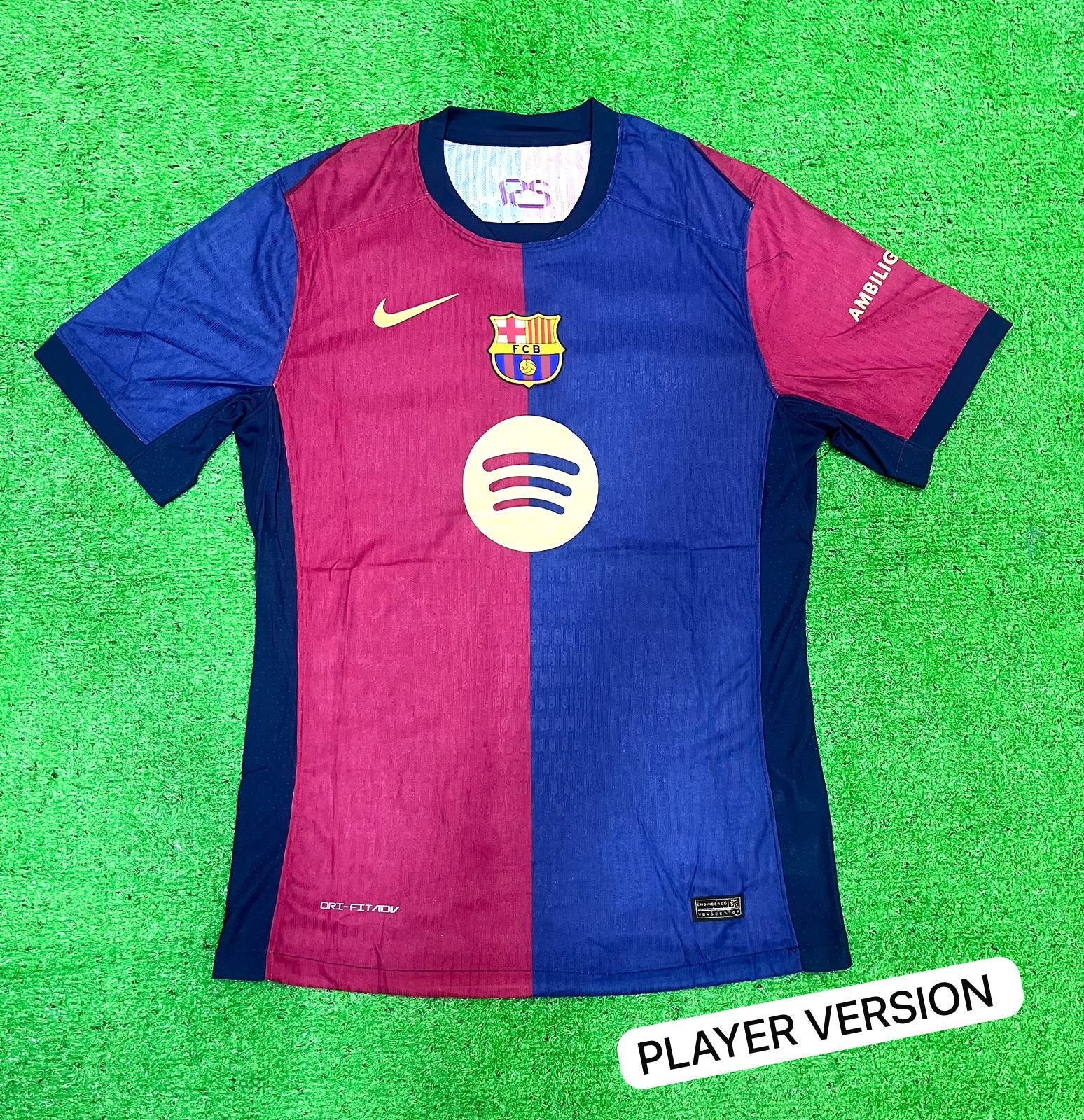 FC Barcelona 2024/25 Home "Player Version" football jersey.