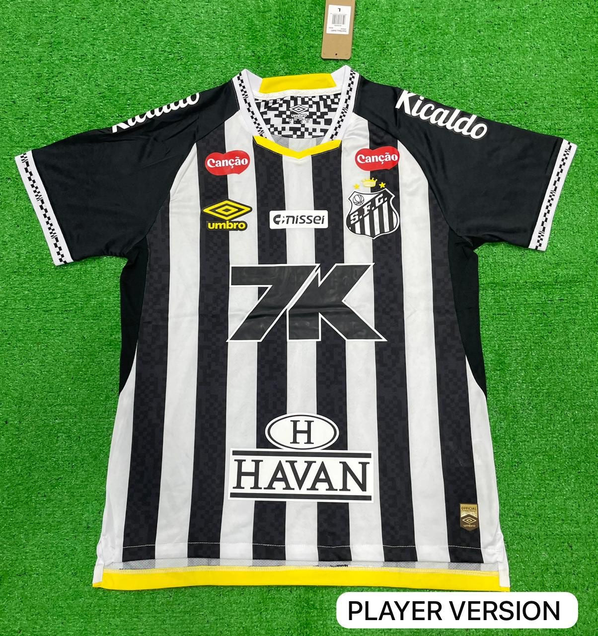 Santos FC 25/26 away kit player edition jersey.