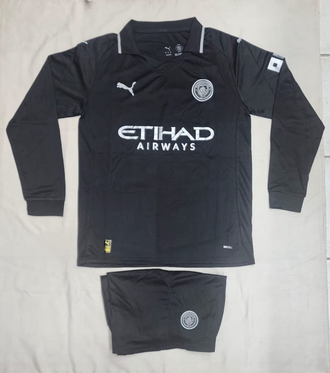 MANCHESTER CITY away kit full sleeve